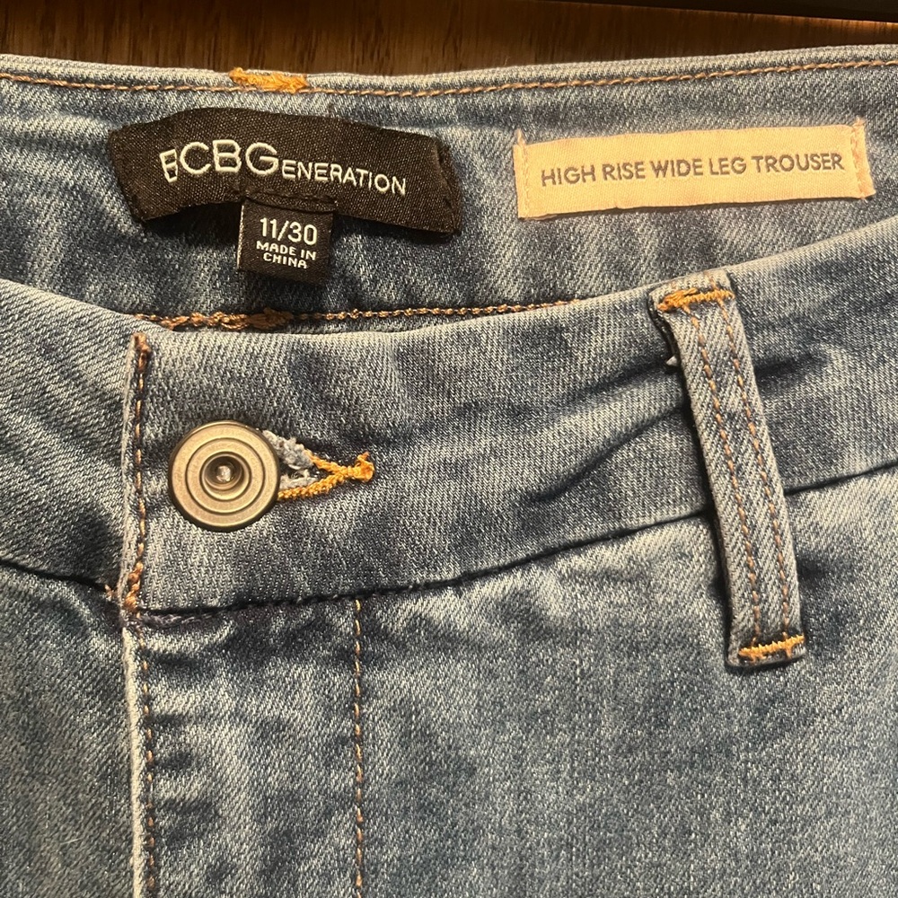 BCBGeneration High Rise Trousers - Light Blue